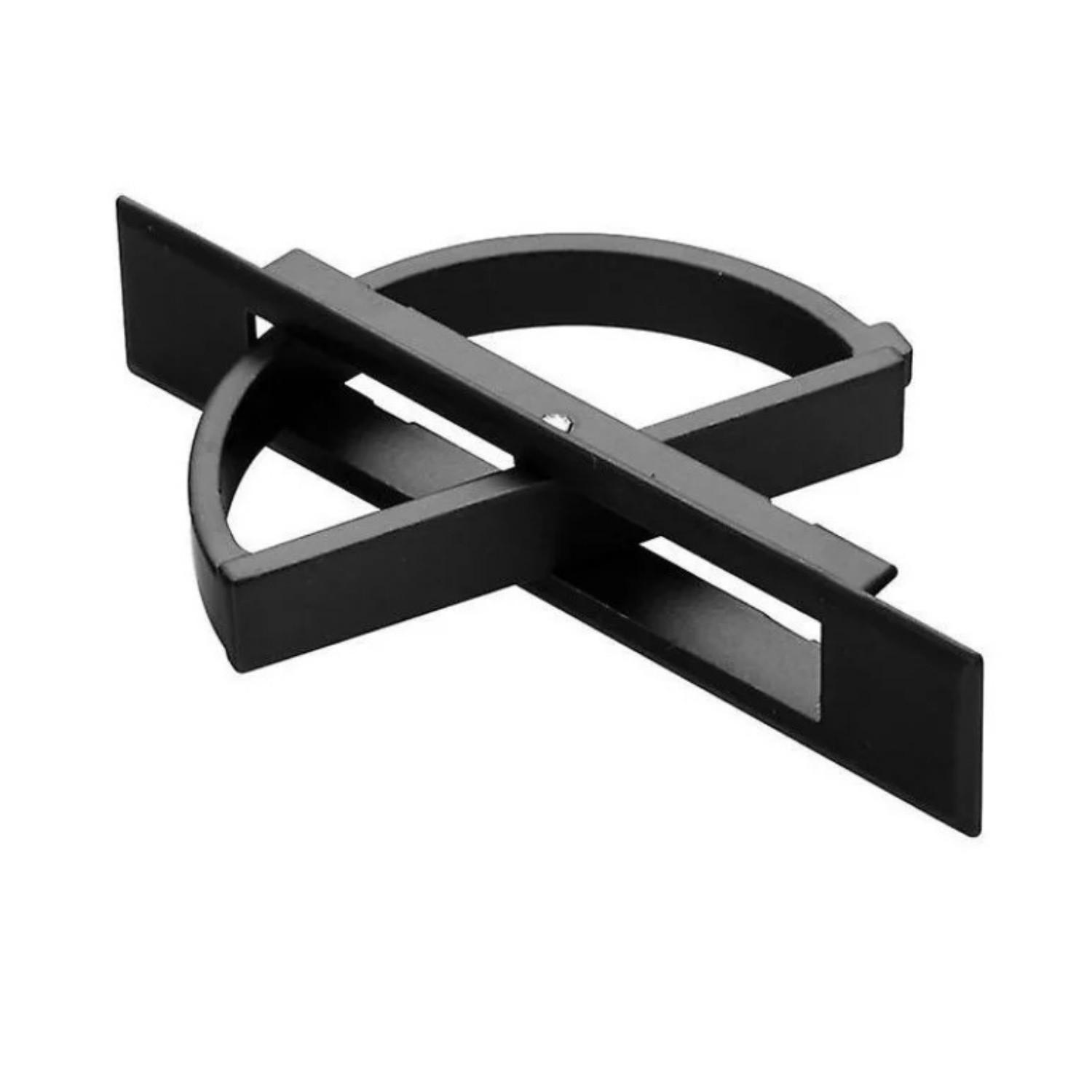 MÖBELGRIFF Schwarz 1er-Set - Schwarz, Metall (2.1/2.3/10cm)