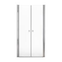 PENDELTÜR LAVEA - 80 cm - Silberfarben, Glas/Metall (80/195cm) - Home Deluxe