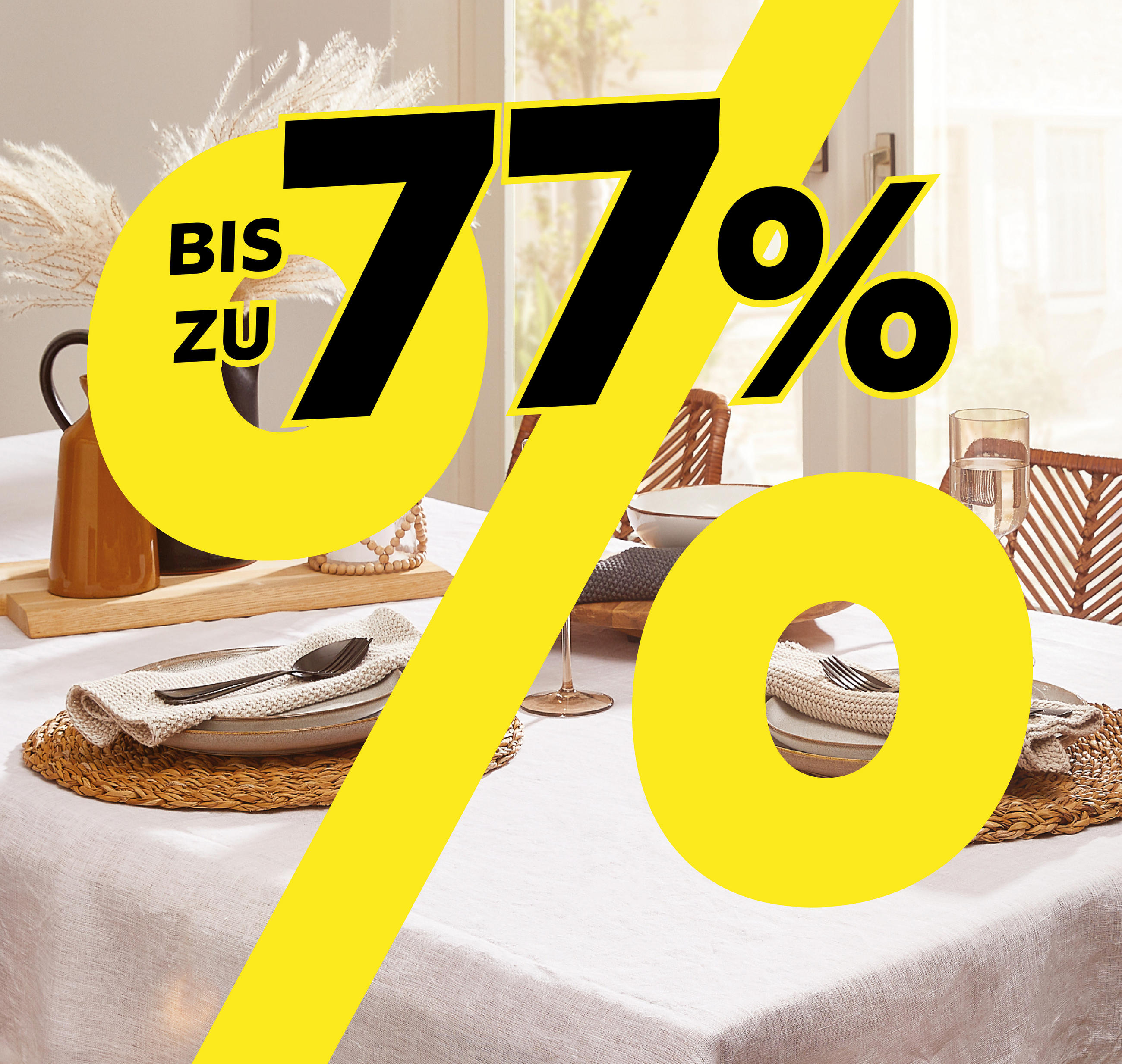 Bis zu 77%