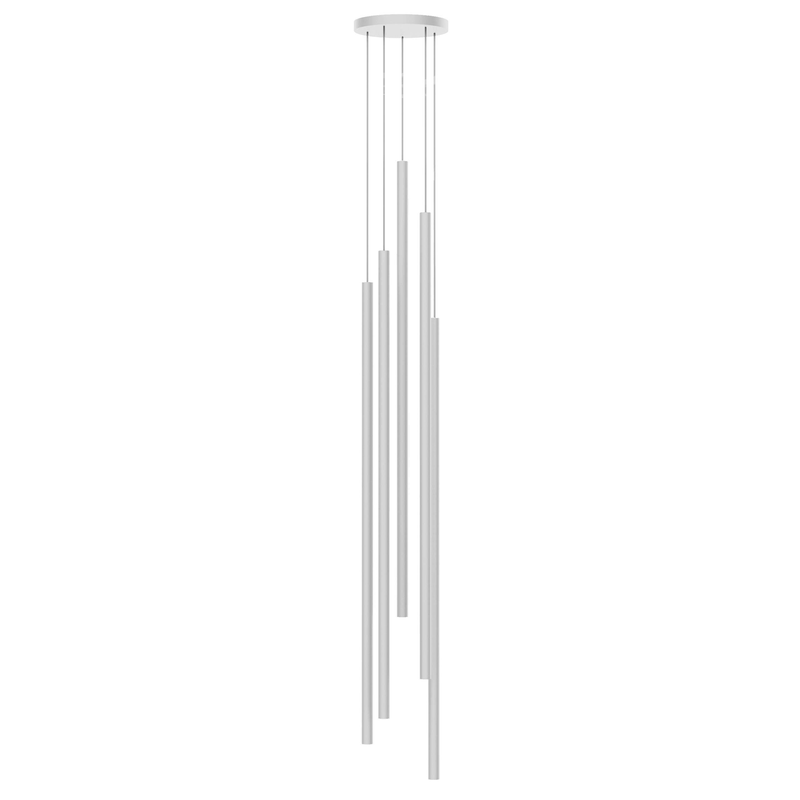 LED-HÄNGELEUCHTE - Weiß, Metall (16/16/160cm) - Lumicom