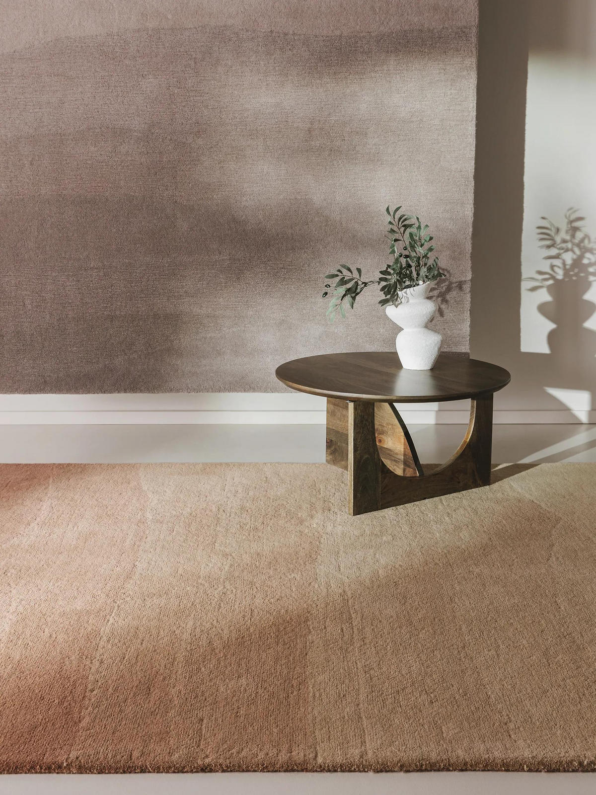 WOLLTEPPICH Dawn Beige 120x170 cm - Beige, Textil (120/170cm) - benuta Pure