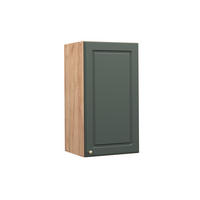HÄNGESCHRANK Fame-Line Grün-Gold Landhaus 40 cm - Eiche Wotan/Grün, Holzwerkstoff (40/72/34.1cm) - Vicco