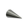 ENDSTÜCKE FÜR GARDINENSTANGEN 20 mm Ø, Savio Edelstahl-Optik, Packung 2 Stück - Edelstahlfarben, Metall (6/3.4/3.4cm) - INTERDECO