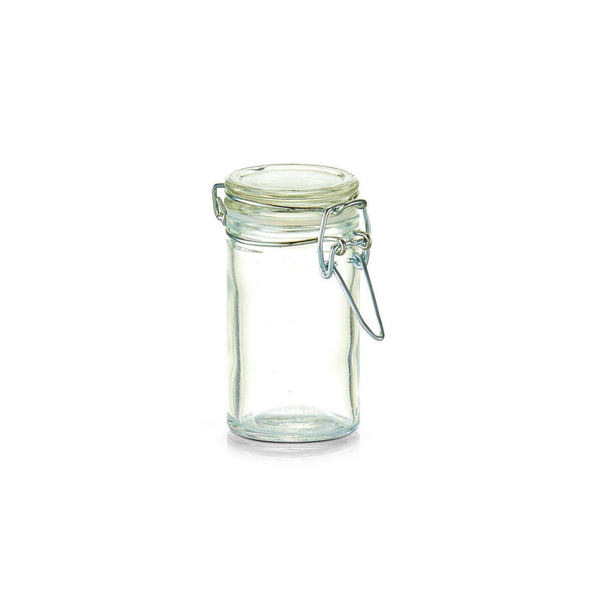 GEWÜRZGLÄSER Clip 4,5 cm 4er-Set - Transparent, Glas (4.5/8.4/4.55cm)