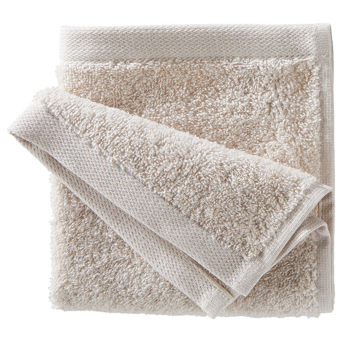 GÄSTEHANDTUCH (6er-Set) Fabulous 30x30 cm - Beige, Textil (30/30cm) - Butlers