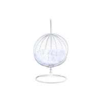 HÄNGESESSEL - 1 Person - Harz - Weiß - - Weiß, Kunststoff (112/197/105cm) - Vente-Unique
