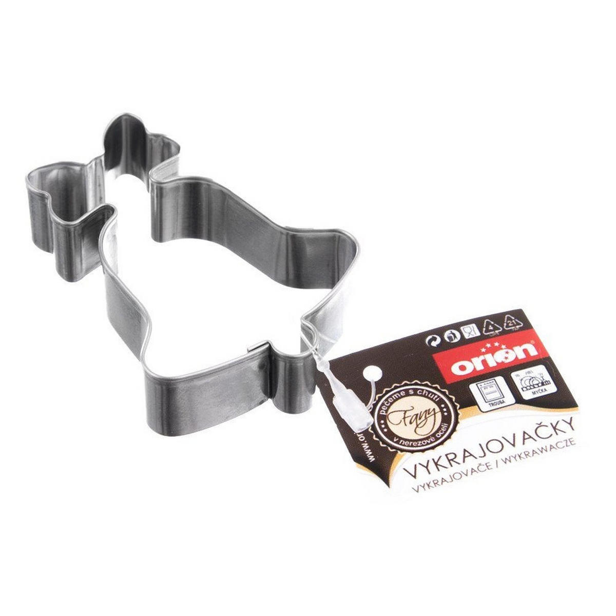 AUSSTECHFORM Glocke 6 cm Silber - Silberfarben, Metall (4.5/1.5/6cm) - Orion 