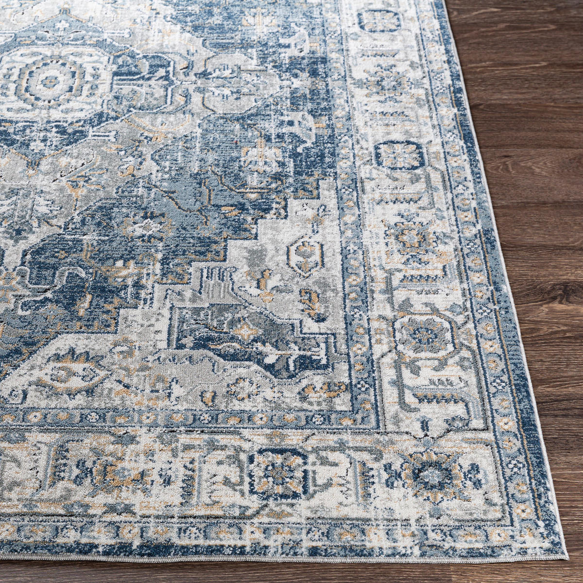 VINTAGE-TEPPICH 200/275 cm Blau - Blau, Naturmaterialien/Textil (200/275cm) - LIVABLISS