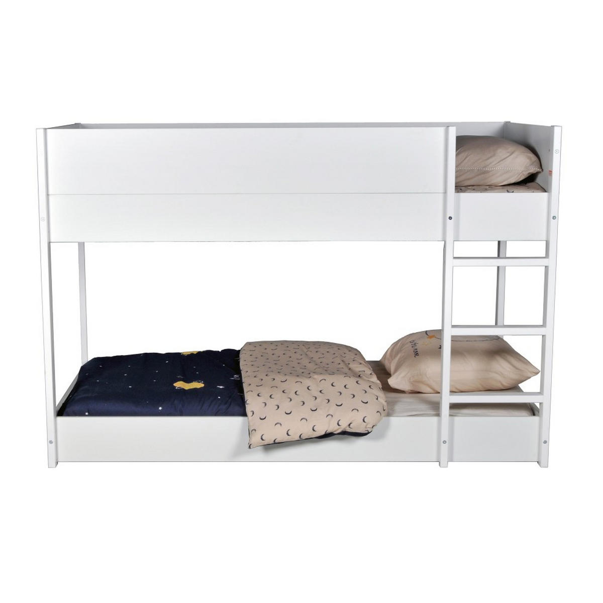 ETAGENBETT BOB / 90x190cm - Weiß - Weiß, Holz (90/190cm) - Weber Industries