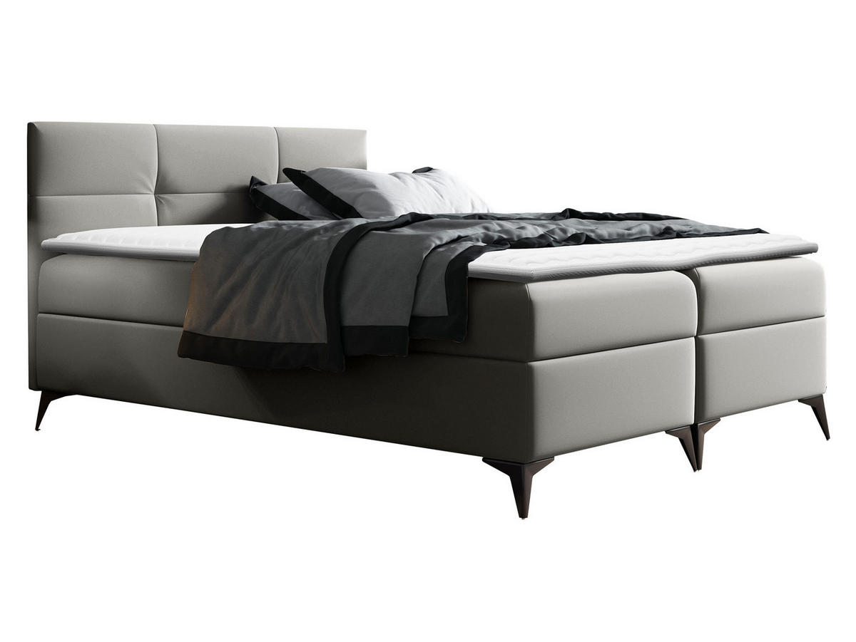 BOXBETT Figaro - Grau, Holz (140/200cm) - MIRJAN24