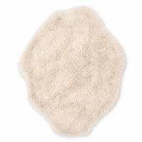 KINDERTEPPICH Mammoth flauschig - Beige, Textil (90/120cm) - MeowBaby