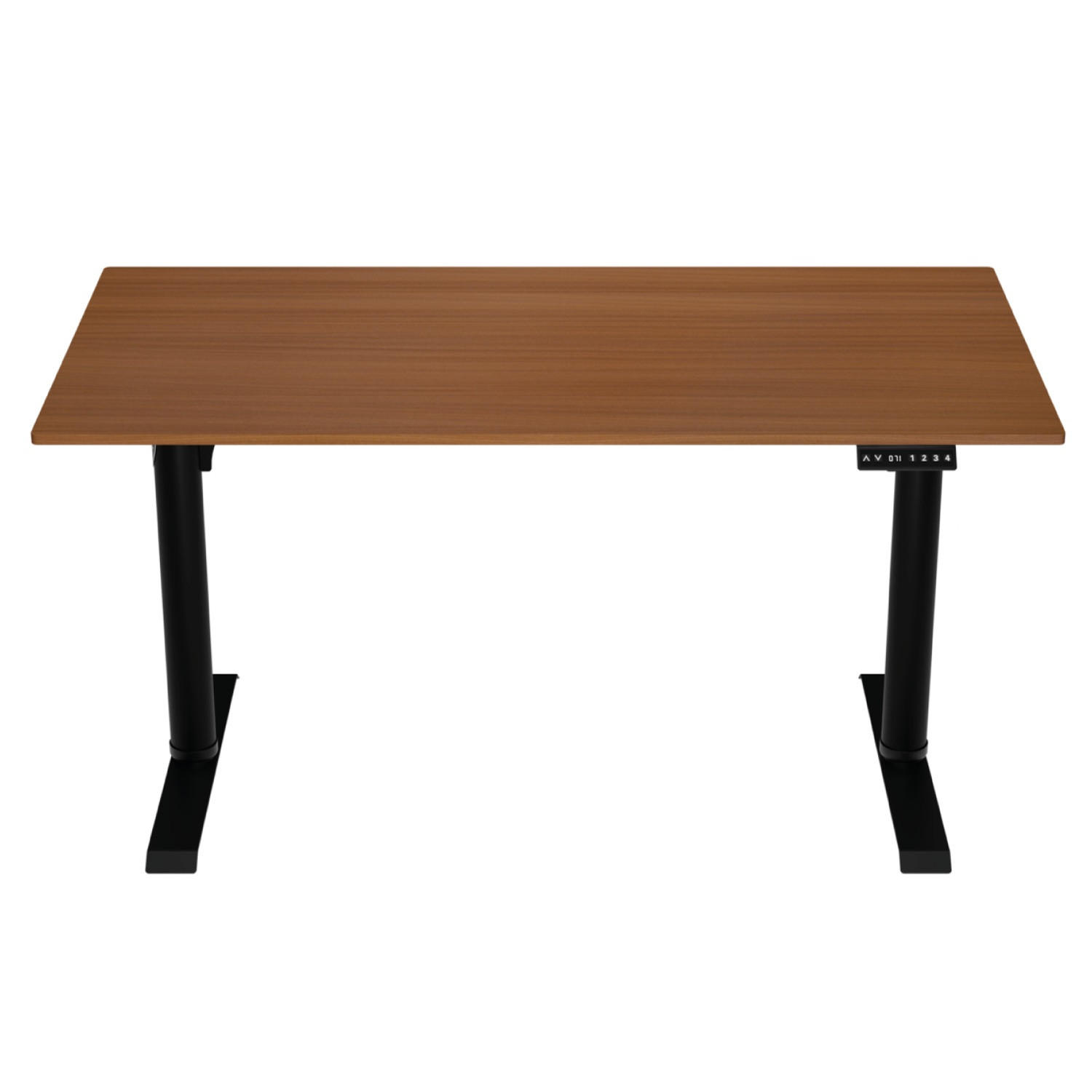 Arozzi Gamingtisch Schwarz, Nussbaum 140x115x70 cm