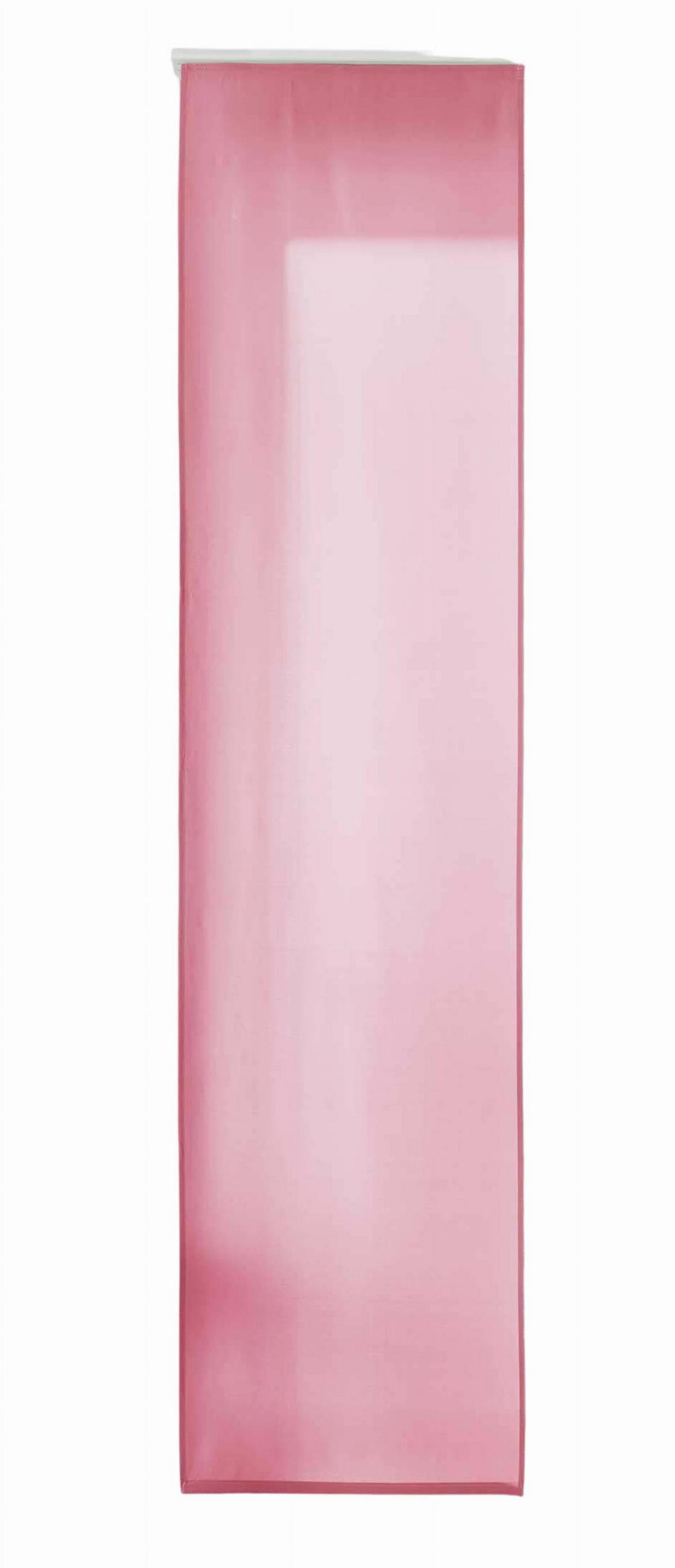 FLÄCHENVORHANG Mikrofaser 245x60 cm Pink - Pink, Textil (60/245cm)