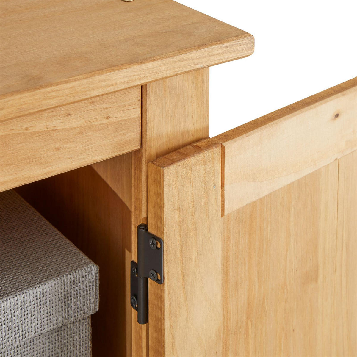 KLEIDERSCHRANK CANCUN - Kieferfarben, Holz (80/176/50cm) - CARO-Möbel