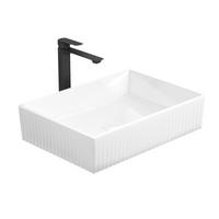 WASCHBECKEN Keramik Weiß 45 / 32 / 11 cm - Weiß, Keramik (45/11/32cm) - EMKE