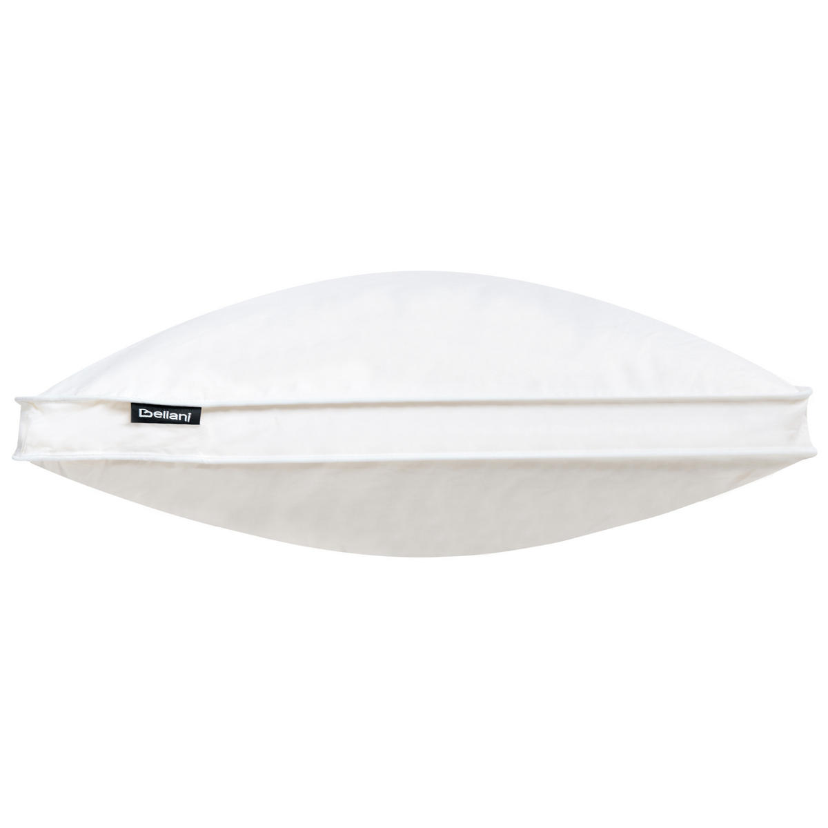 KOPFKISSEN Weiß 80/40 cm Vihren - Weiß, Naturmaterialen (80/40cm) - Beliani