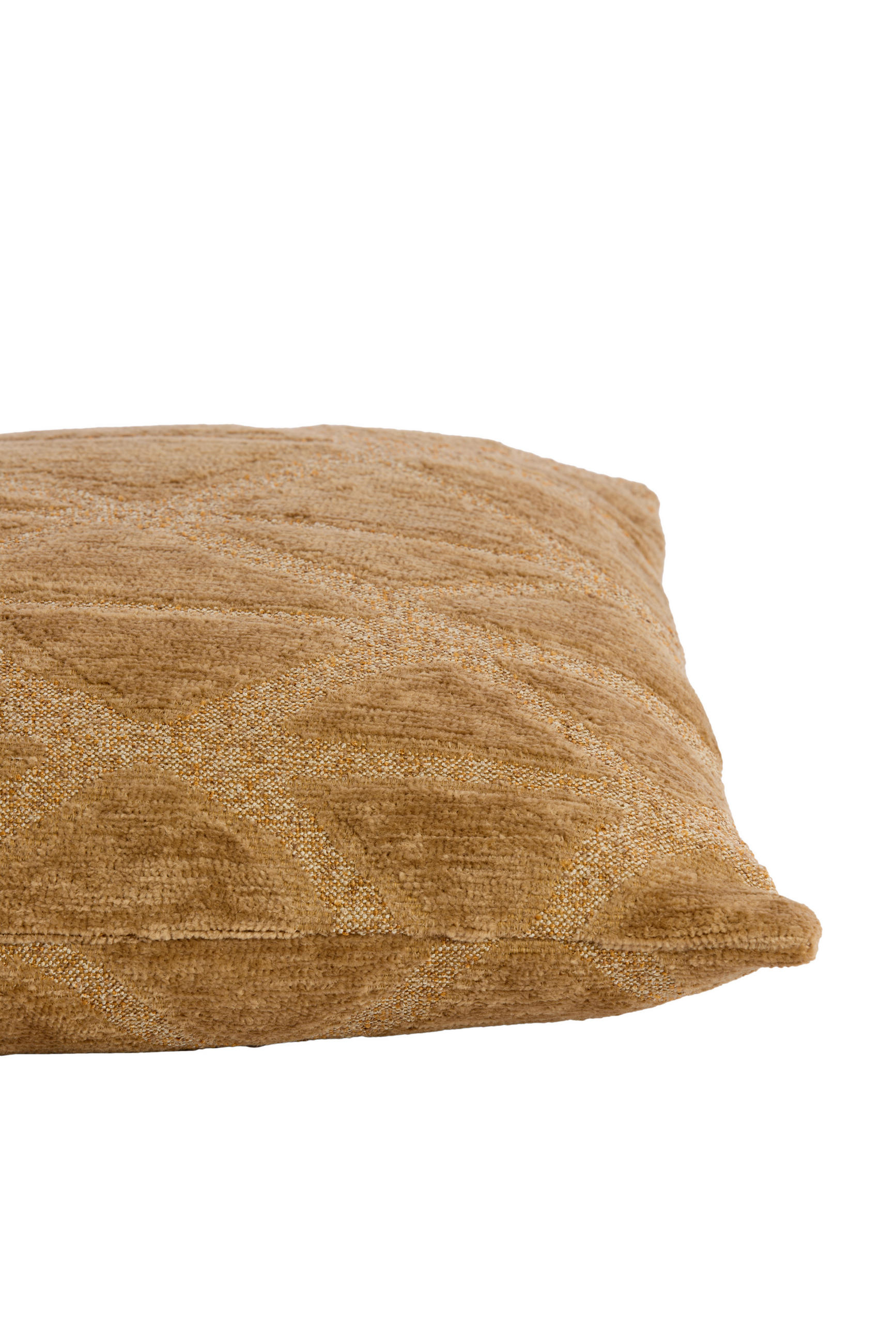 DEKOKISSEN Muncie Gelb 45/45/10 cm - Gelb, Textil (45/45cm) - Light & Living