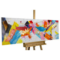 ÖLGEMÄLDE 150/50 cm - Multicolor, Holz/Textil (150/50cm) - KUNSTLOFT