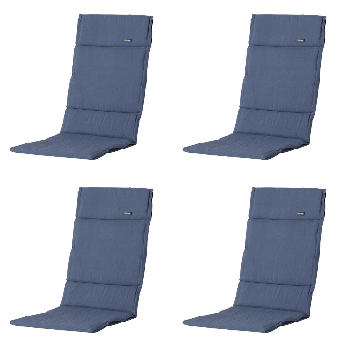Madison Gartenstuhlkissen Dunkelblau 50x3x125 cm