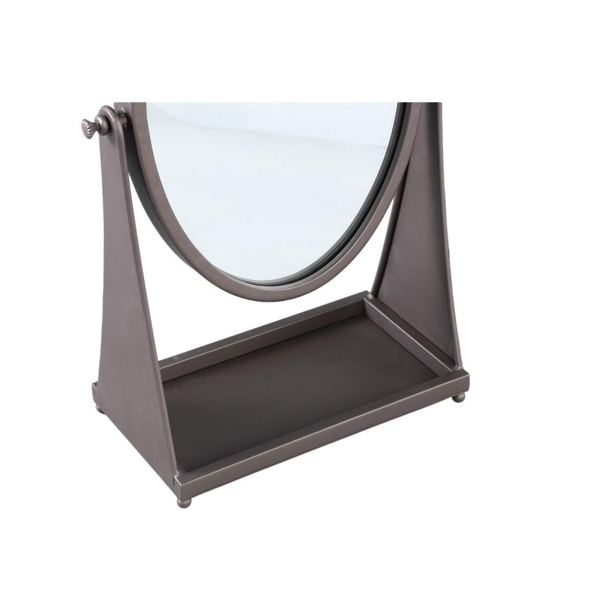 SPIEGEL Francess Braun 28/14/43.5cm - Braun, Glas (14/43.5/28cm) - PTMD Collection