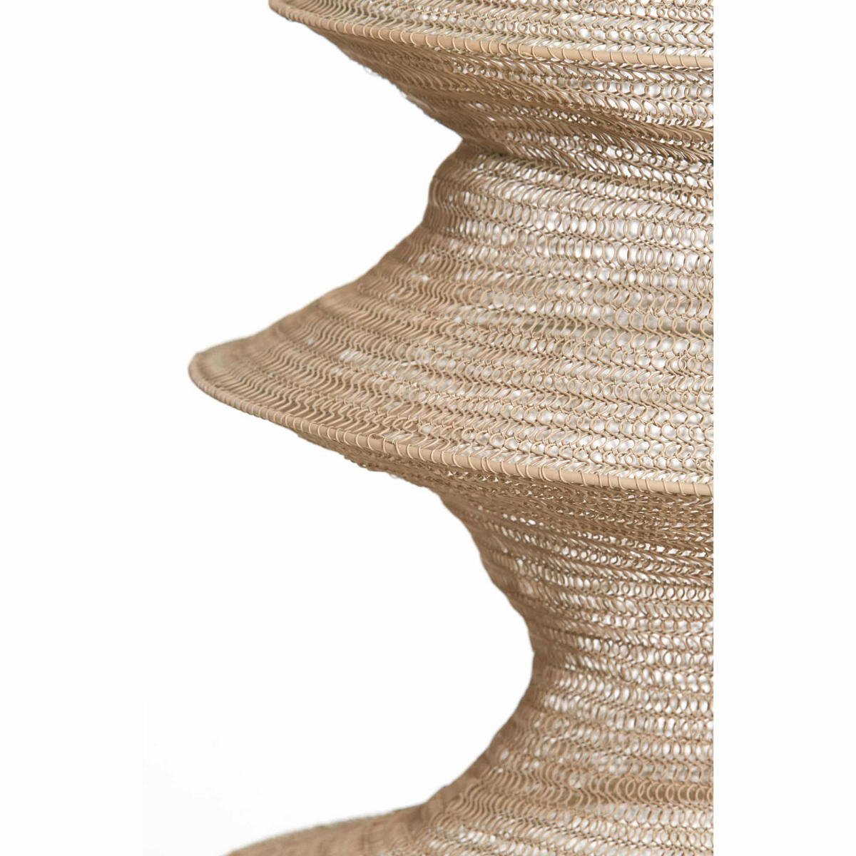 HÄNGELAMPE Nakisha Braun Ø48/82 cm - Braun, Metall (48/48/82cm) - Light & Living