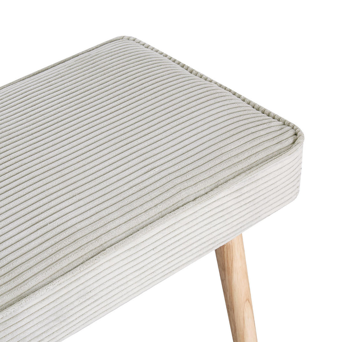 SITZBANK EMIL 140/42/50 cm Grau - Grau, Holz/Textil (140/50/42cm) - B&D Home