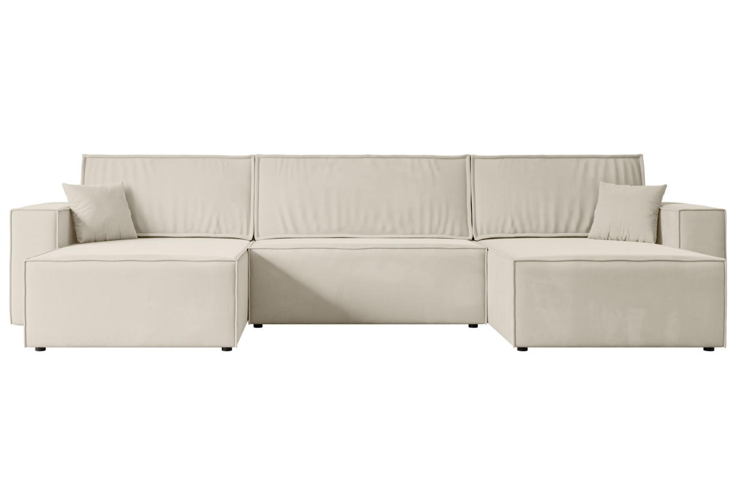 Altdecor Wohnlandschaft Creme 377x83x143 cm