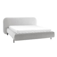 BOXSPRING POSTEĽ 160/200 Tobias Svetlo šedá - sivá, drevo (160/200cm) - Petits-meubles