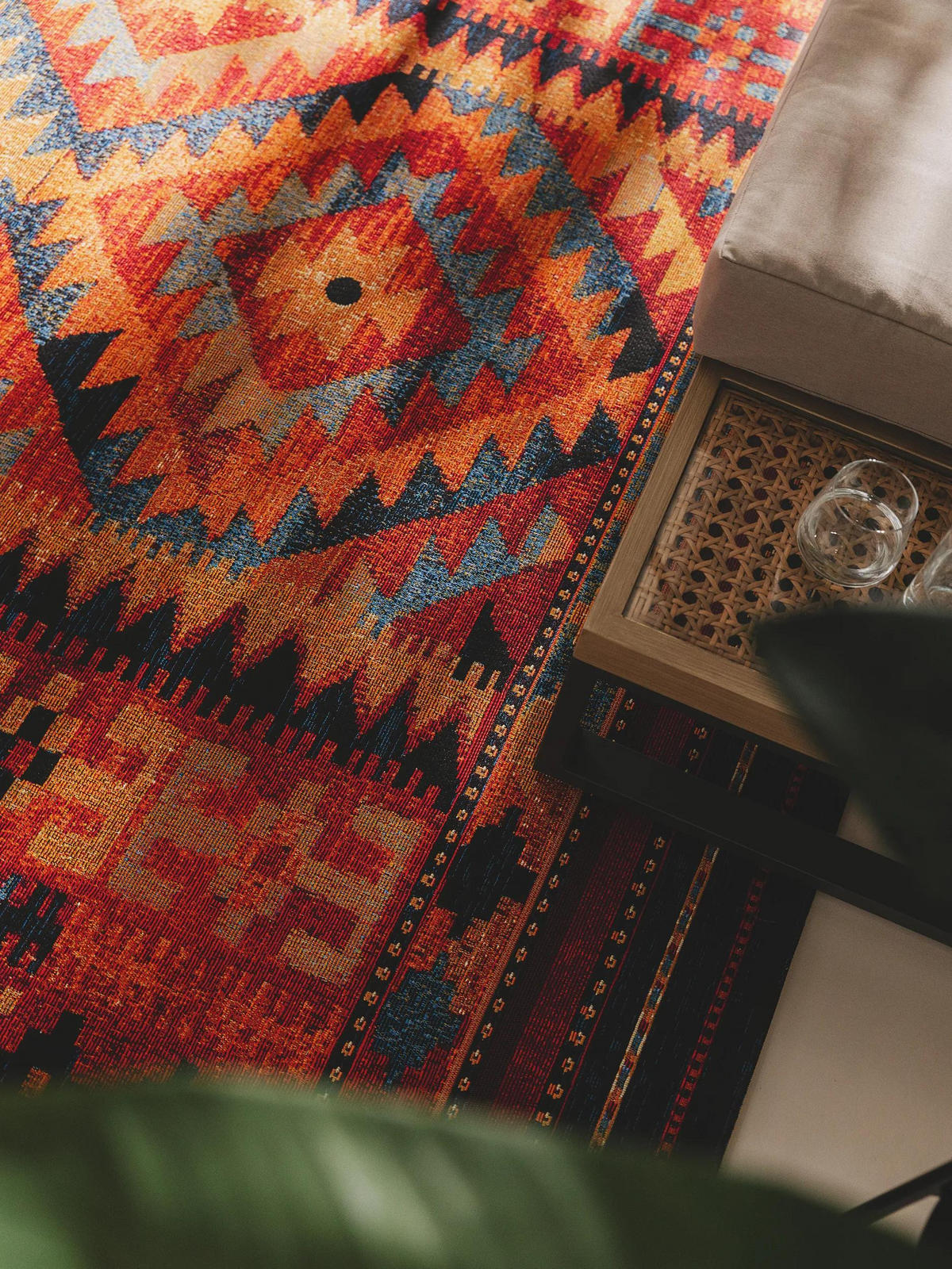 OUTDOORTEPPICH Artis Multicolor 80x165 cm - Multicolor, Kunststoff/Textil (80/165cm) - benuta Nest