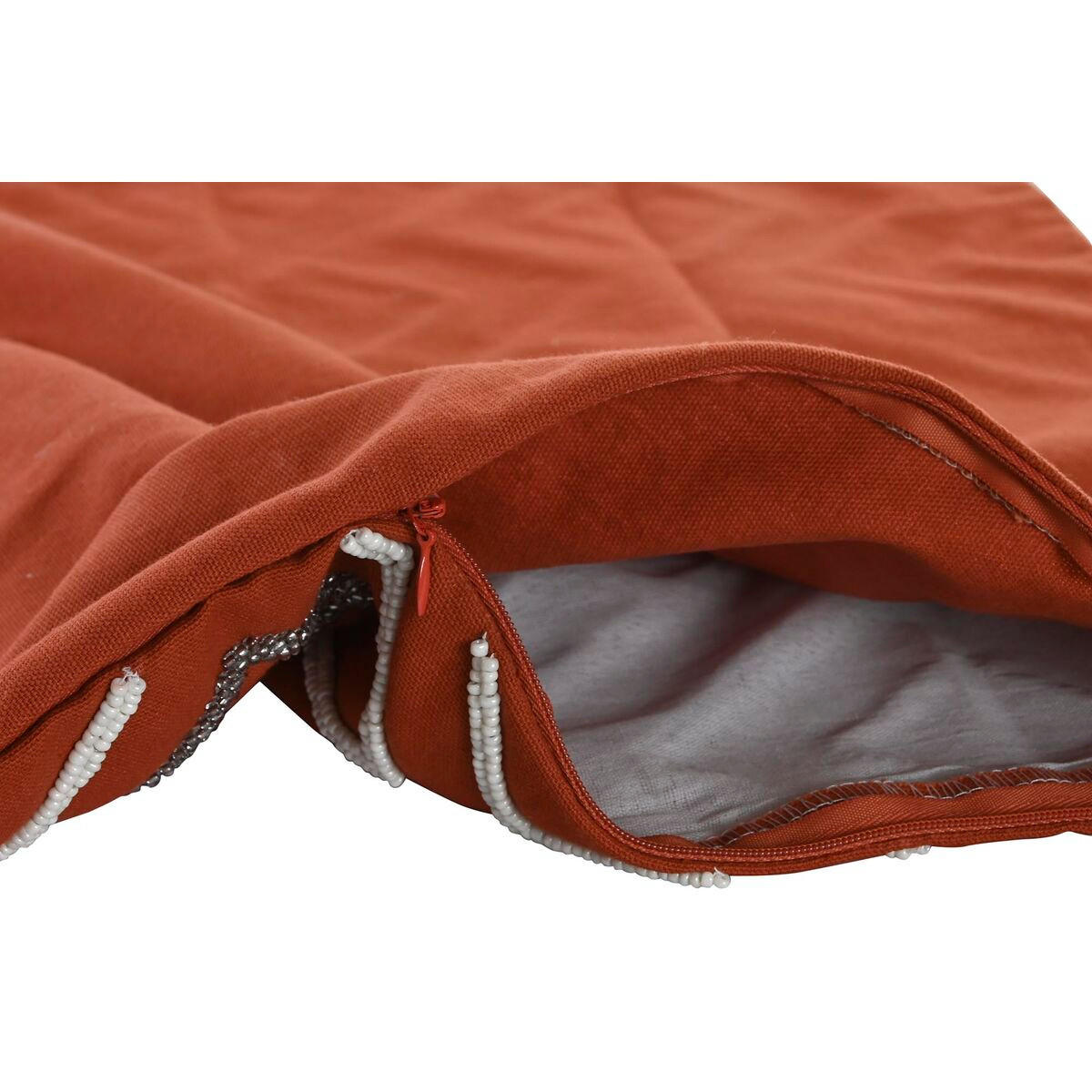 KISSENBEZUG Terrakotta Geometrisch (60 x 1 x 40 cm) - Terra cotta, Textil (40/60cm) - DKD Home Decor