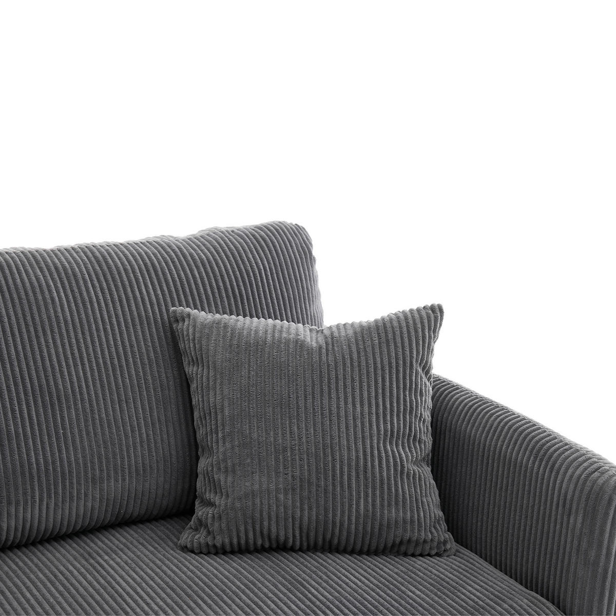 SCHLAFSOFA DE-35218 multifunktional umwandelbar Grau - Grau, Textil (88/84/182cm) - ComfortXL