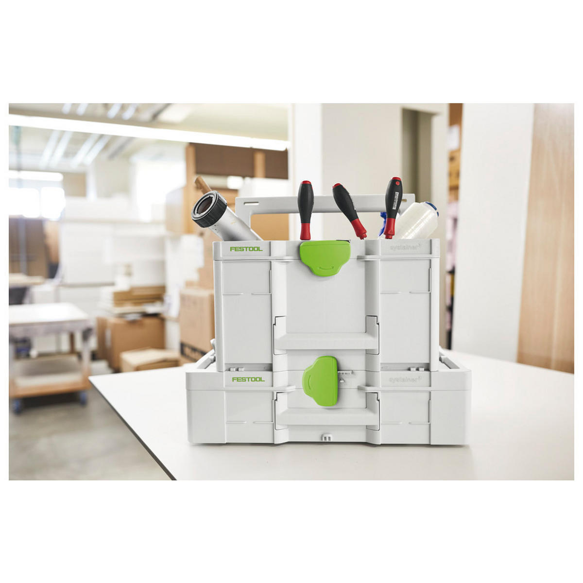 SYSTAINER³ ToolBox SYS3 TB M 237 - Multicolor, Kunststoff (296/396/396cm) - Festool