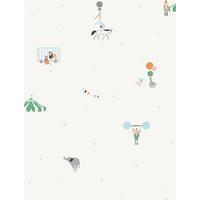 TAPETE Zirkus 53 cm x 10 m - Beige, Papier (53/0.1cm) - Sanders & Sanders