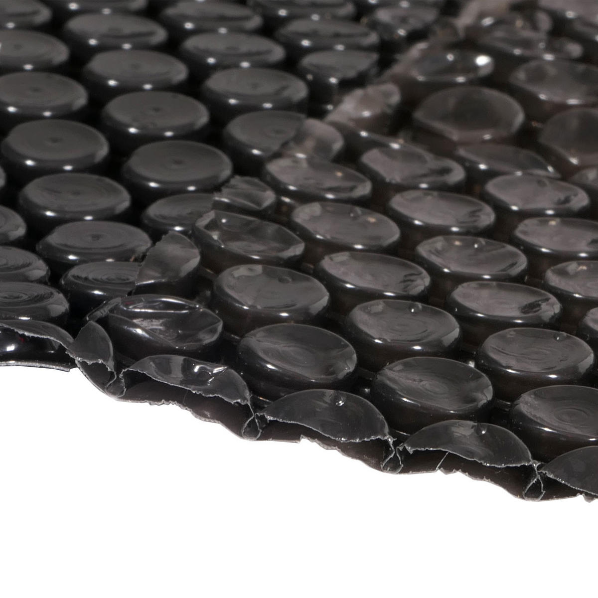 POOL-ABDECKUNG Schwarz - Schwarz, Kunststoff (300/200cm) - MCW