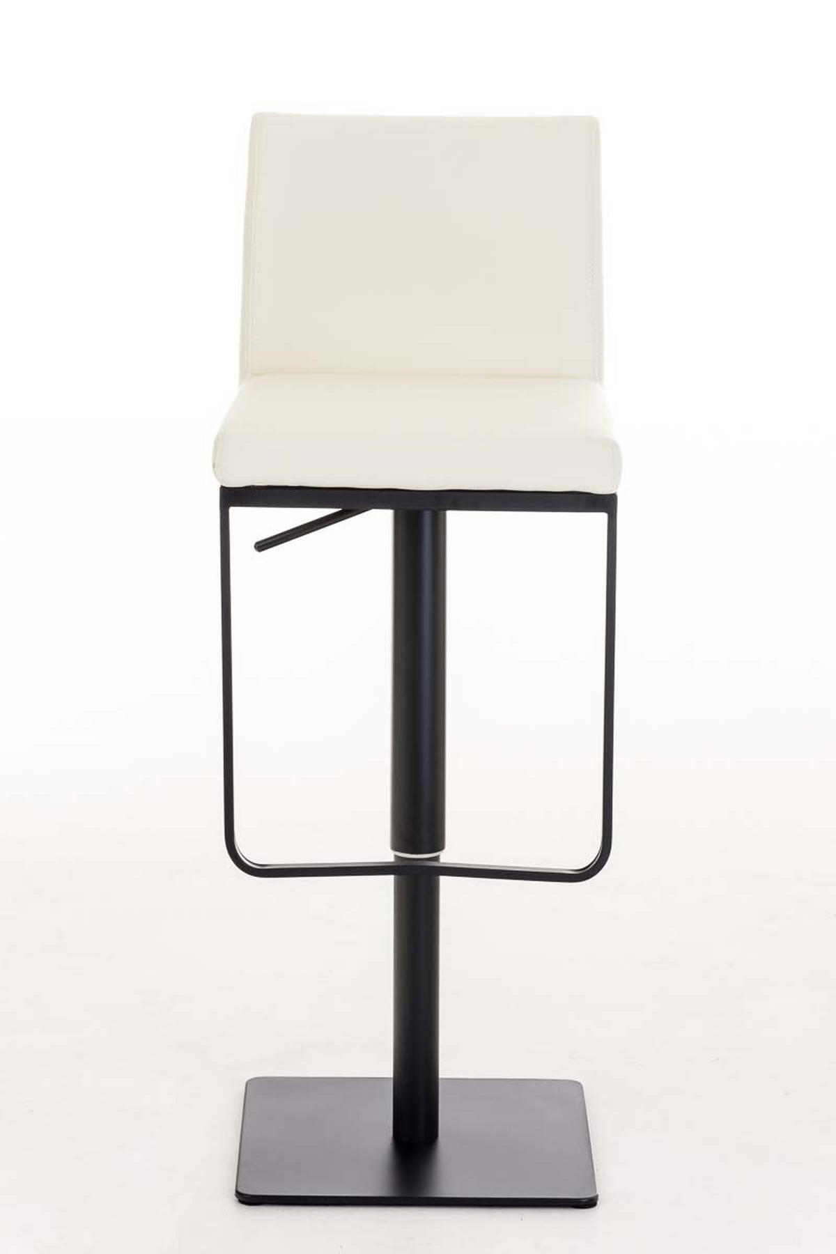 BARHOCKER Panama 42x44x109 cm Creme - Creme, Leder (42/86/44cm) - furnicato
