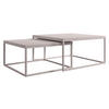 COUCHTISCH-SET Dual Cashmere - Kaschmir, Holzwerkstoff/Metall (76/76/39cm) - MIRJAN24