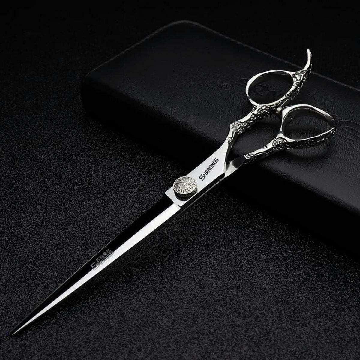HAARSCHNEIDER-SET 7 Zoll 3-teilig - Silberfarben, Metall (6/1/17.7cm)