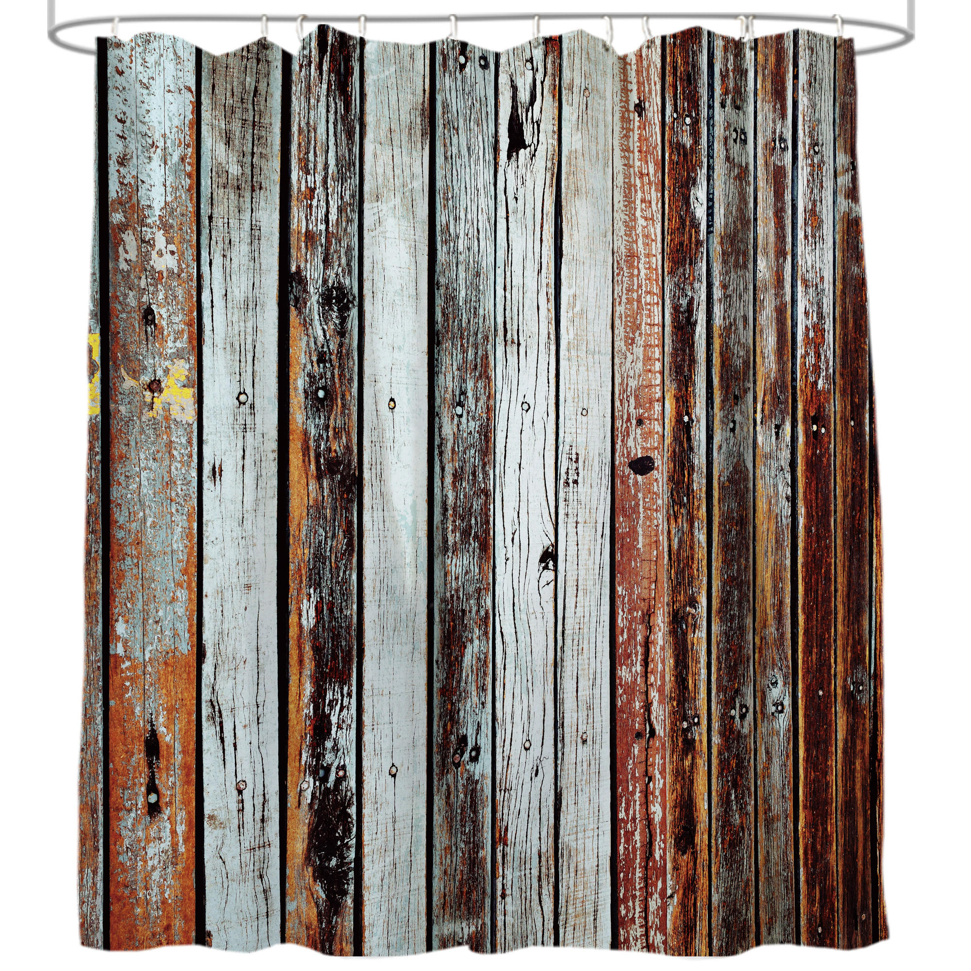 DUSCHVORHANG Antik 180 x 200 cm - Braun, Textil (180/200cm) - Sanilo