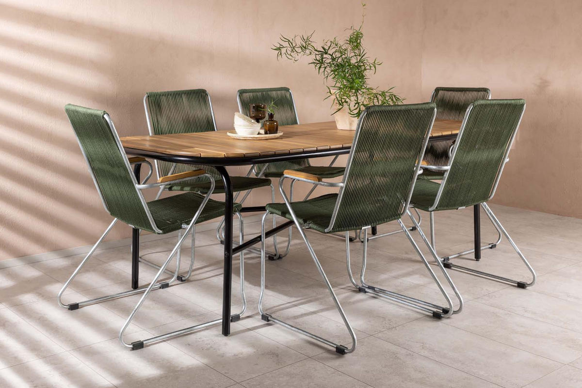 GARTENSET grün - Grün, Holzwerkstoff - ebuy24