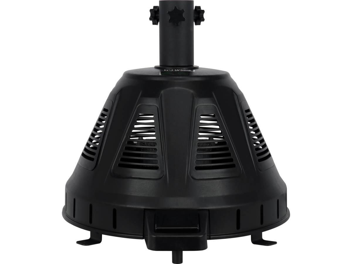 AUSSENHEIZUNG colas Schwarz - Schwarz, Kunststoff (44.5/33/45cm) - Habitat Garten