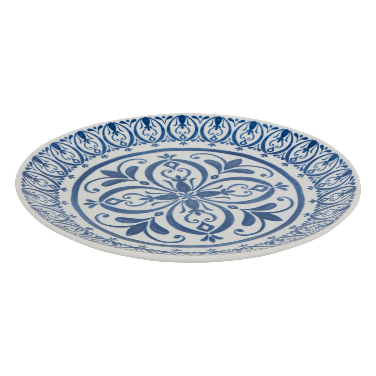 TAFELSERVICE für 4 Personen Manon Blau - Blau, Keramik (26.5/2/26.5cm) - Secret de Gourmet