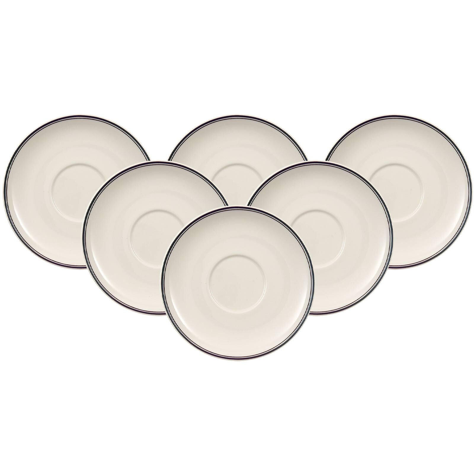 MOKKA- / ESPRESSOUNTERTASSEN Design Naif bunt ø 12 cm 6er Set - Multicolor, Keramik (12cm) - Villeroy & Boch