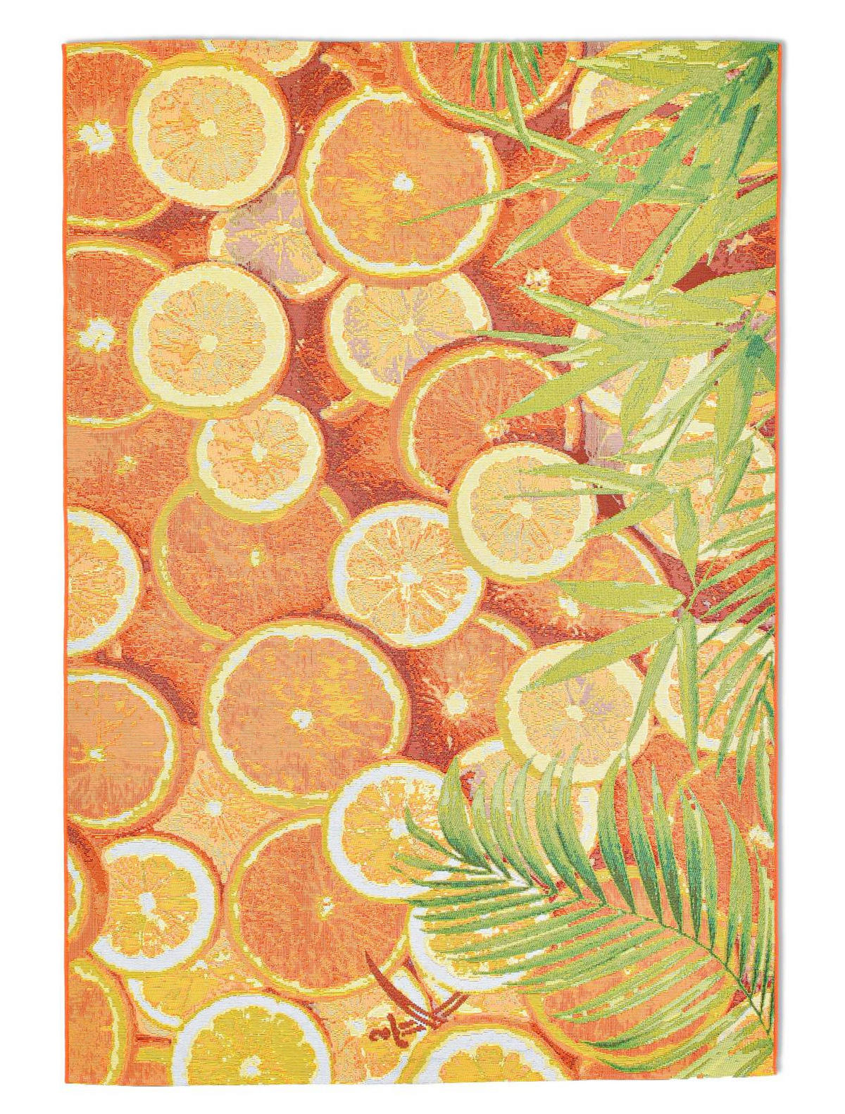 OUTDOORTEPPICH Rantum Beach 130x190 cm - Orange, Textil (130/190cm) - Sansibar SYLT