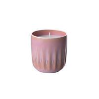 DUFTKERZE SUNKISSED Perlemor Home Coral rosa ø 8,5 x 9 cm - Rosa, Keramik (9cm) - like.Villeroy & Boch