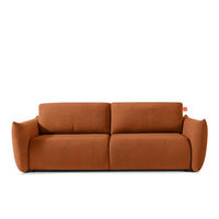 3-SITZER-SOFA LAVIS, Rot - Rot, Holz/Textil (242/87/111cm) - KONSIMO®