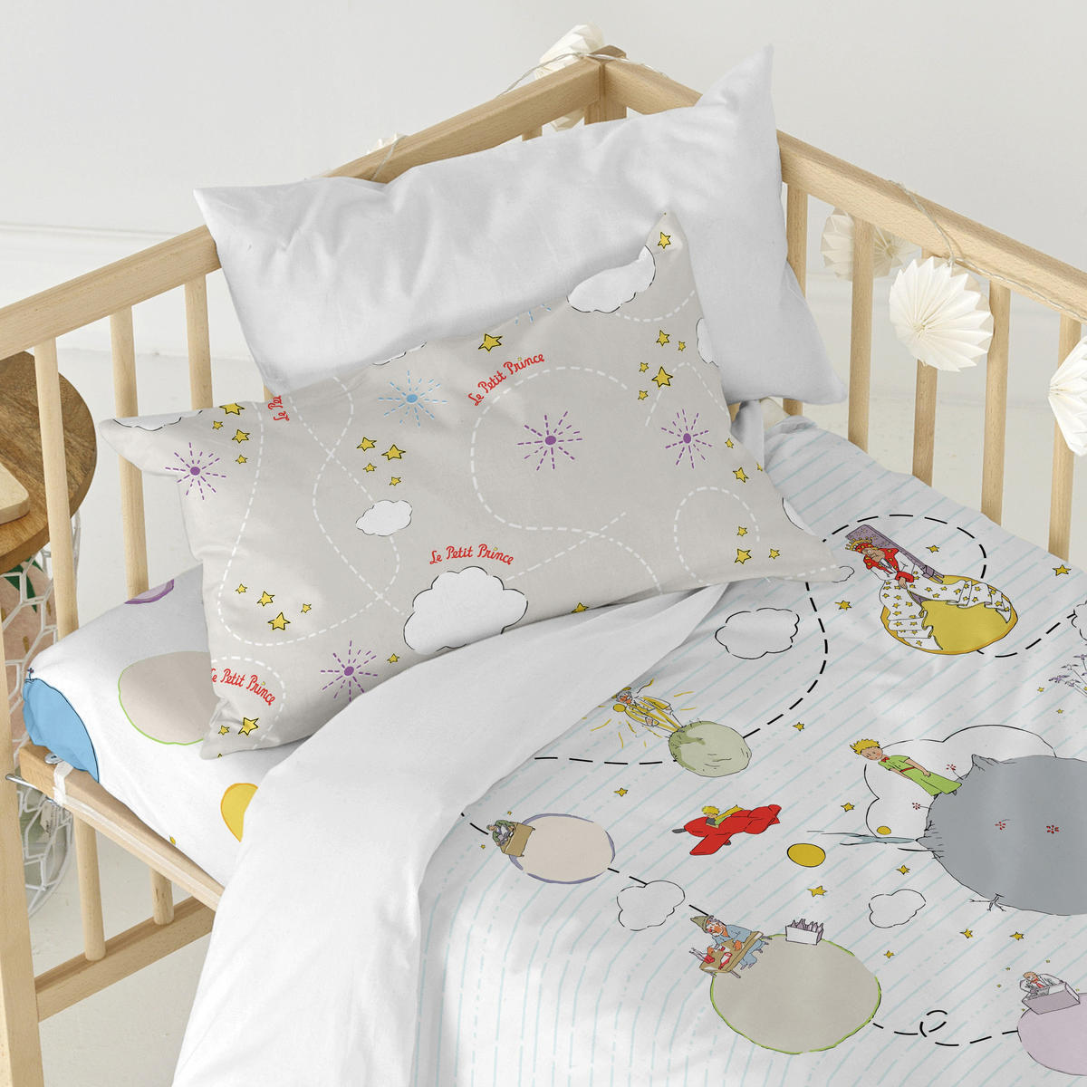 BETTBEZUG 2er-Set teiliges voyageur 115x145 cm (kinderbett) mehrfarbig - Multicolor, Textil (115/145cm) - Happy Friday