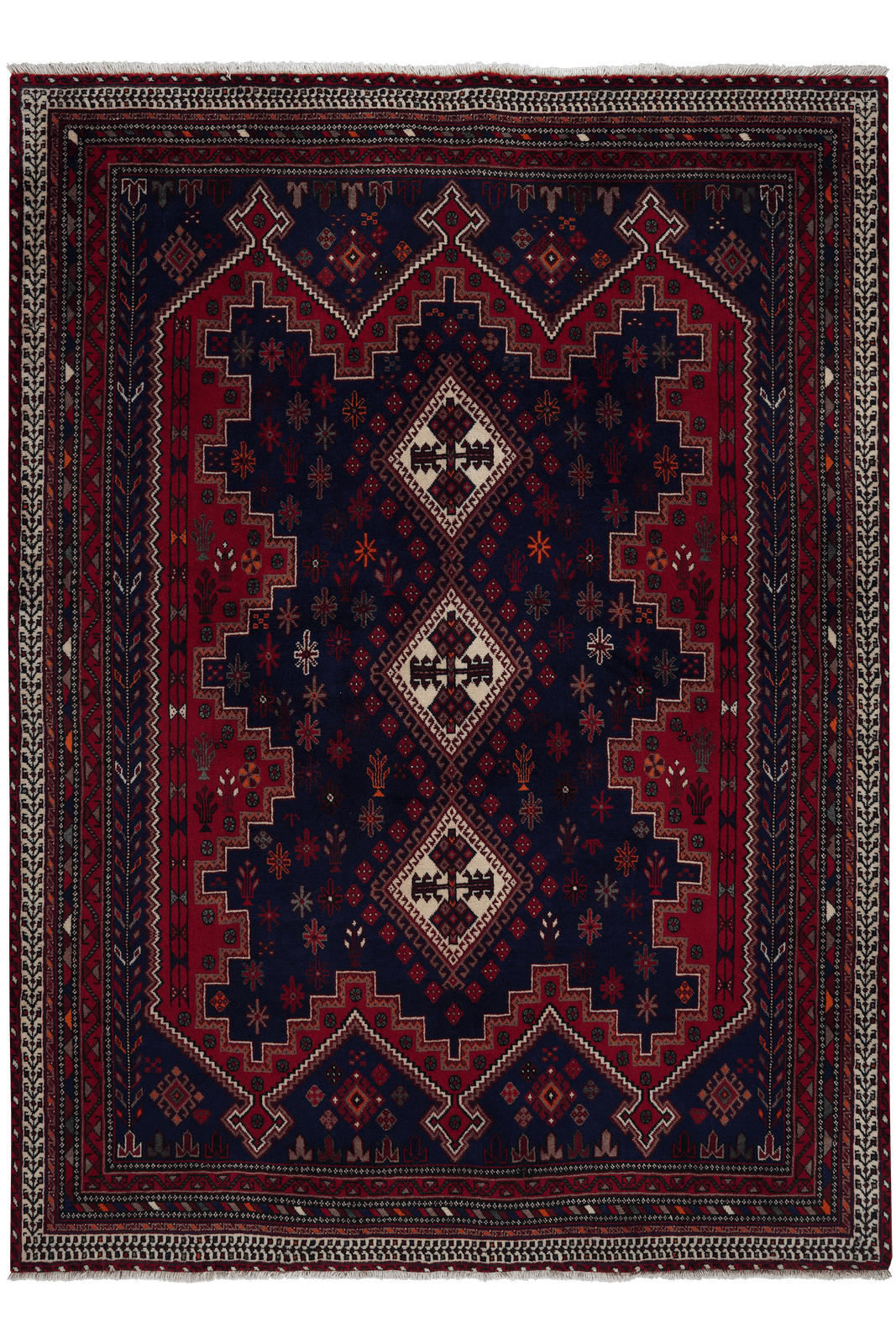 Looma Orientteppich Blau 176x241 cm