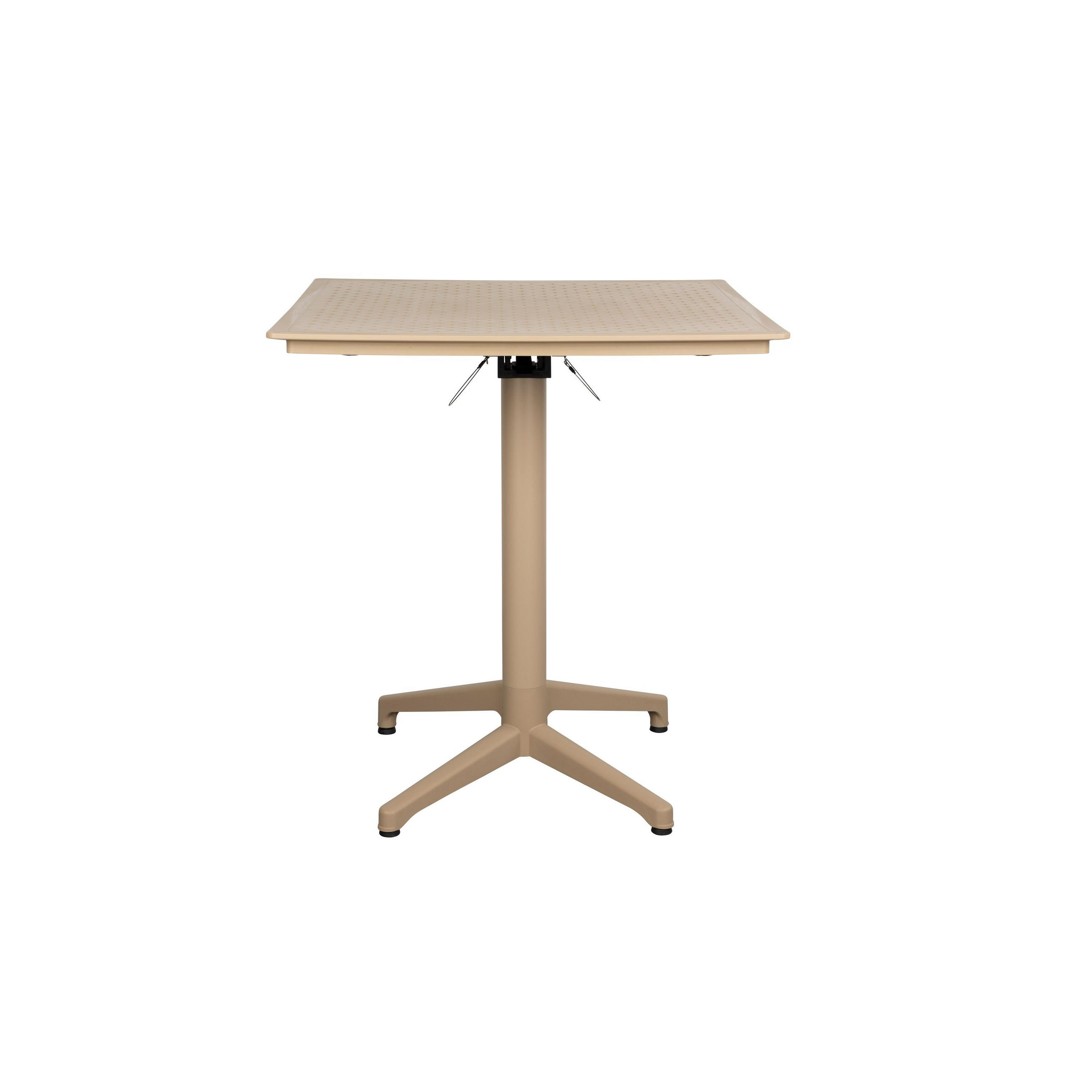 BISTROTISCH George Bistrotisch Beige - Beige, Kunststoff (70/70/76cm) - Housecraft Living