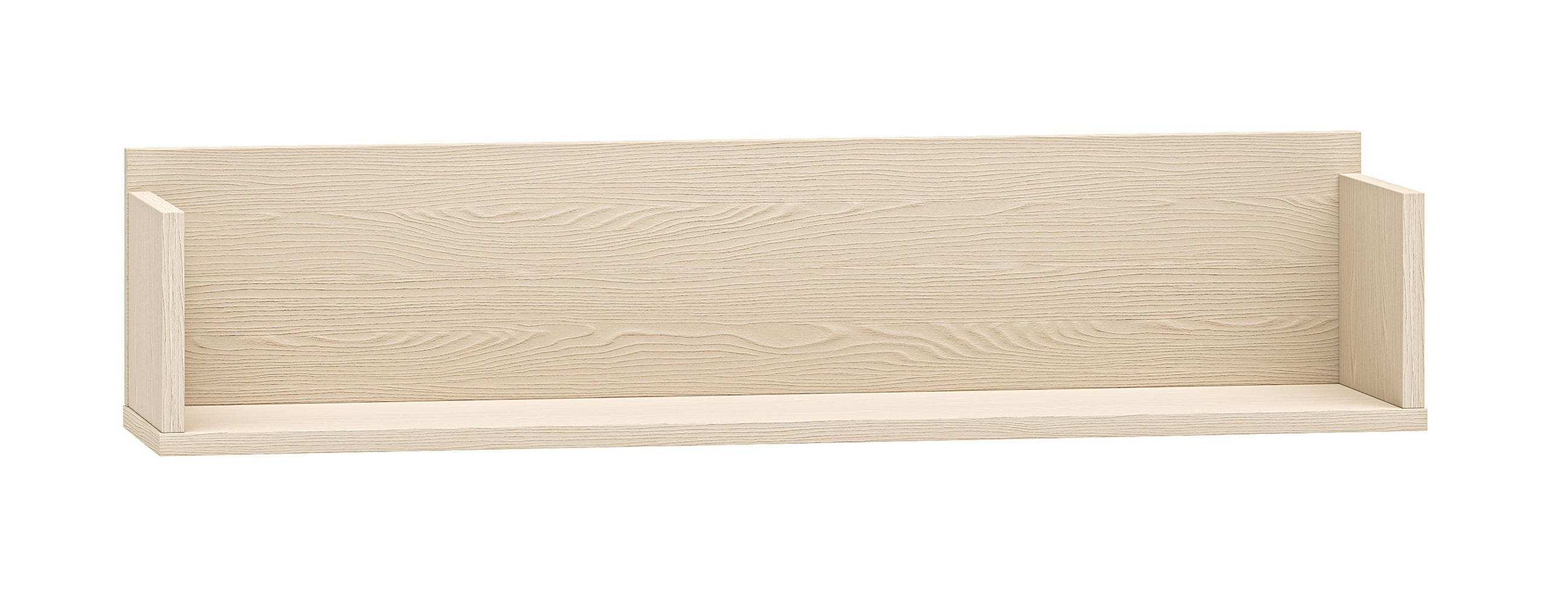 WANDREGAL Mevel Wüstensand 90 / 20 / 20 cm - Braun, Holz/Holzwerkstoff (90/20/20cm) - Feldmann-Wohnen