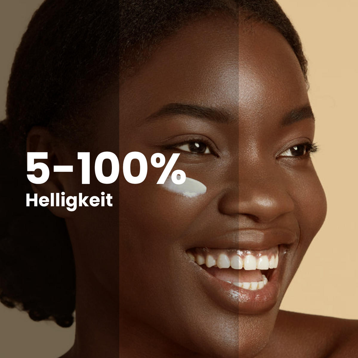 BADSPIEGEL mit Beleuchtung Schwarzer Rahmen 50/50 cm - Schwarz, Glas (50/4.5/50cm) - EMKE